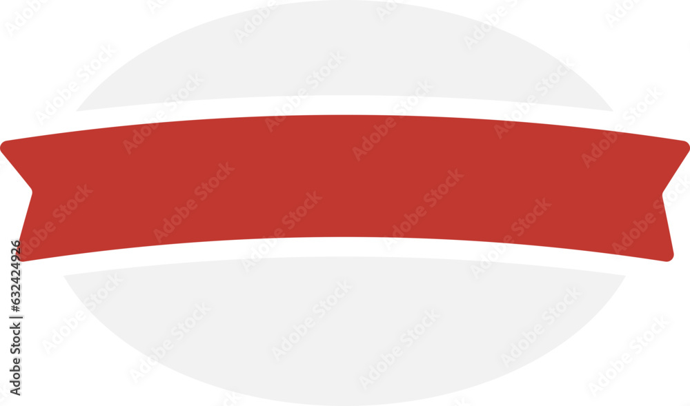 Poster vector ribbon banner and label tag