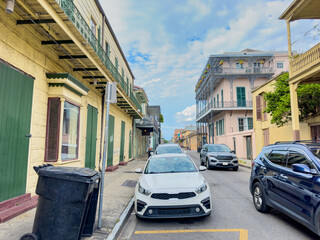 Street scene New Orleans circa July 2023