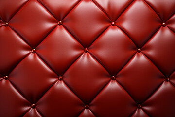 rotes gestepptes Leder Hintergrund