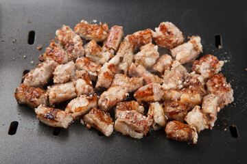korean style beef pork bbq meat 