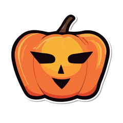 ハロウィンのかぼちゃのイラスト