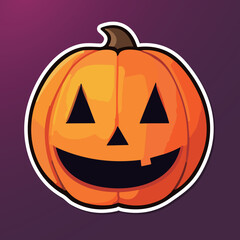 ハロウィンのかぼちゃのイラスト