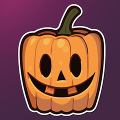 ハロウィンのかぼちゃのイラスト