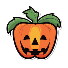 ハロウィンのかぼちゃのイラスト