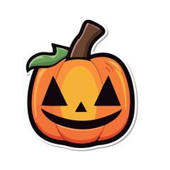 ハロウィンのかぼちゃのイラスト