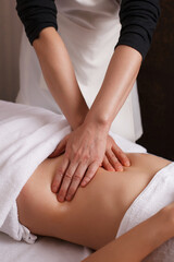 Fototapeta na wymiar massage therapy care