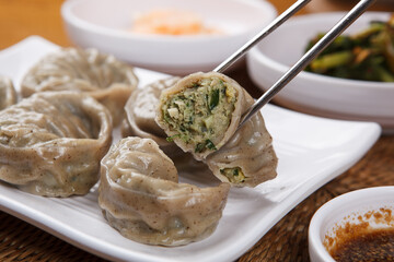 korean style dumpling
