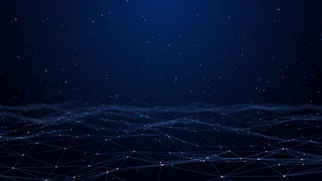 Futuristic hologram Technology tunnel big data storage and mining cryptocurrency. for network, data center, server, internet, speed. Artificial intelligence AI matrix cyber Cyberspace metaverse