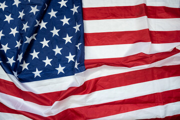 Natioinal flag United States of America as background