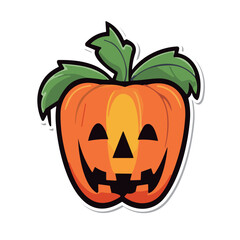 ハロウィンのかぼちゃのイラスト