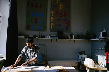 Patternmaking at parlor