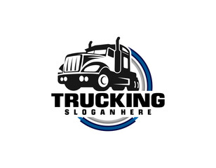 truck logo template, Perfect logo for business related to automotive industry