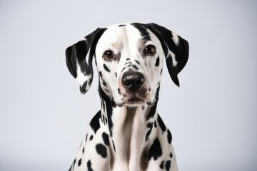 portrait of a dalmatian dog