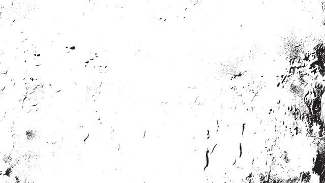Black grunge overlay texture background. Dust wall grunge texture on distress back background. Glitch distorted grange shape. Dust and dots screen print texture.
