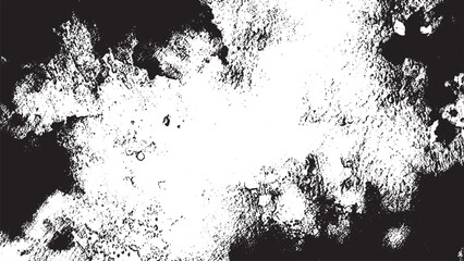 Black grunge overlay texture background. Dust wall grunge texture on distress back background. Glitch distorted grange shape. Dust and dots screen print texture.