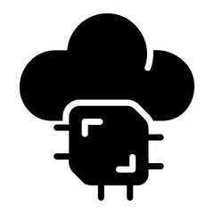 internet of things Solid icon
