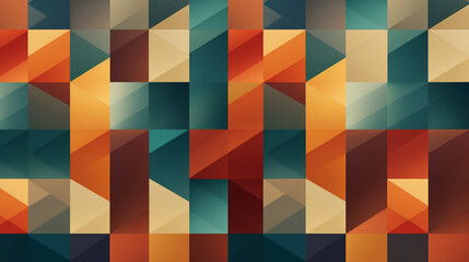Obraz premium abstract geometric background with a seamless pattern