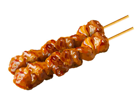 焼き鳥（タレ）2本