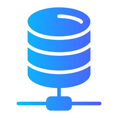 database Gradient icon