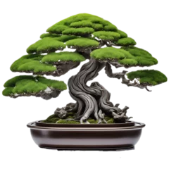 Selbstklebende Fototapeten bonsai tree transparent background © Mos