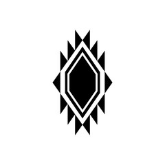 tribal geometric element