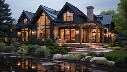 Luxury modern farmhouse