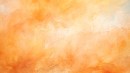 Close up of a light orange Watercolor Texture. Artistic Background
