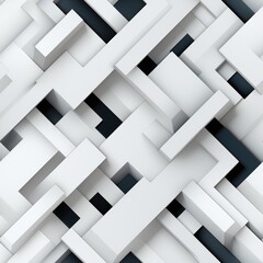 Abstract white gray geometric background