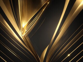 Obraz premium Gold Pattern colorful lens flare glowing in background AI Generated