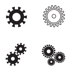 gear icon vector