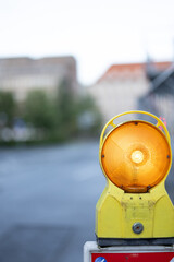 Baustelle Nissen Leuchte