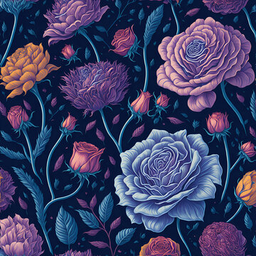 Floral Symphony: Vibrant Blooms!