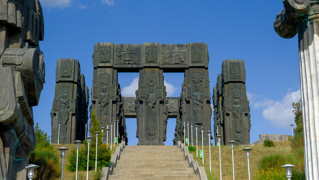 Epic Chronicles Unveiled: Exploring the Majestic Grandeur of the Ancient Chronicles of Georgia Monument"