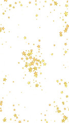 Magic stars vector overlay.  Gold stars scattered