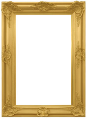 豪華な金の額縁
