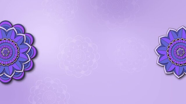Colorful banner animation celebrating the joyous Navratri festival in India.