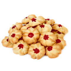 Cookies Kurabye on a white background