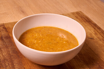 Mixed vegan vegetable soup