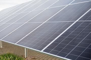 Solar power plant. Alternative source of electricity