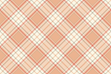 Background seamless tartan of texture plaid pattern with a check vector fabric textile.