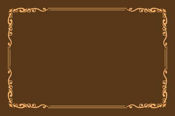 Vintage frame illustration