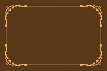 Vintage frame illustration