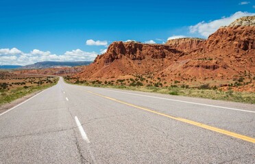 The Rugged Ghost Ranch Landscape on an Autumn Day