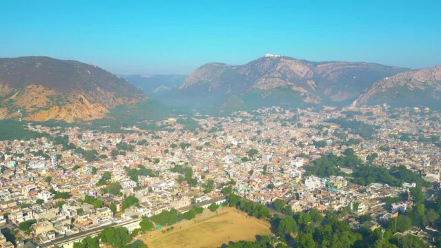 Aerial View in Alwar City Shoot by DJI Mini 3pro