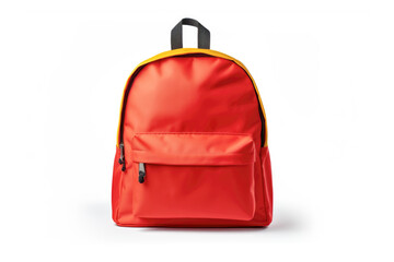 backpack with a modern and functional design, tailored for school use, emphasizing the concept of practicality and style.