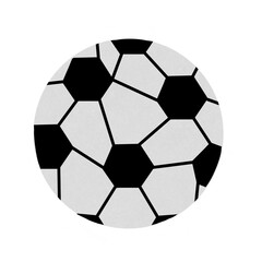 Fototapeta premium soccer ball isolated on white