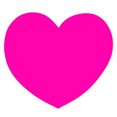 pink valentine heart
