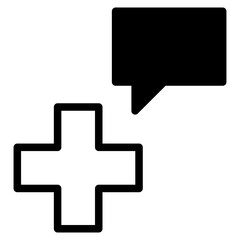 medical sign dualtone 