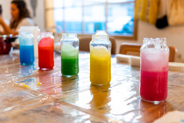 Decorated candle workshop. Creative Home Ambiance: Design Custom Soy Wax Decorative Candles