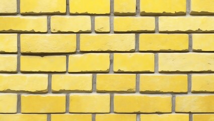 Texture background yellow brick wall background. Brickwork and stonework interior rock pattern...